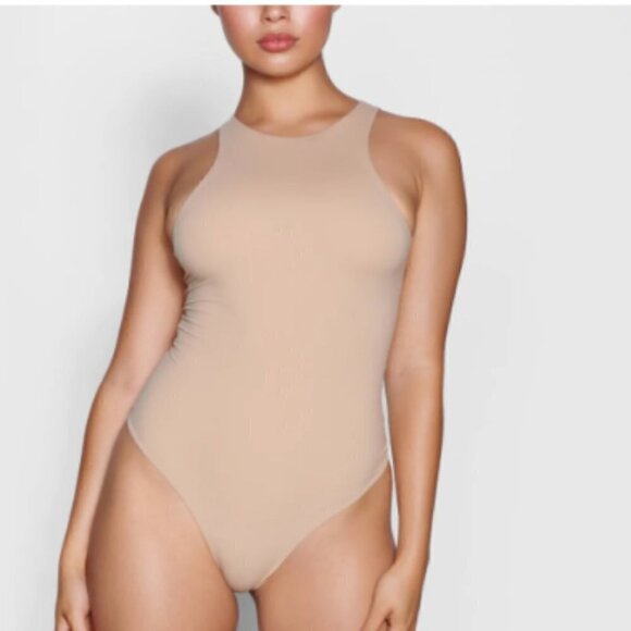 Skims Fits Everybody High Neck Bodysuit - Picture 1 of 4
